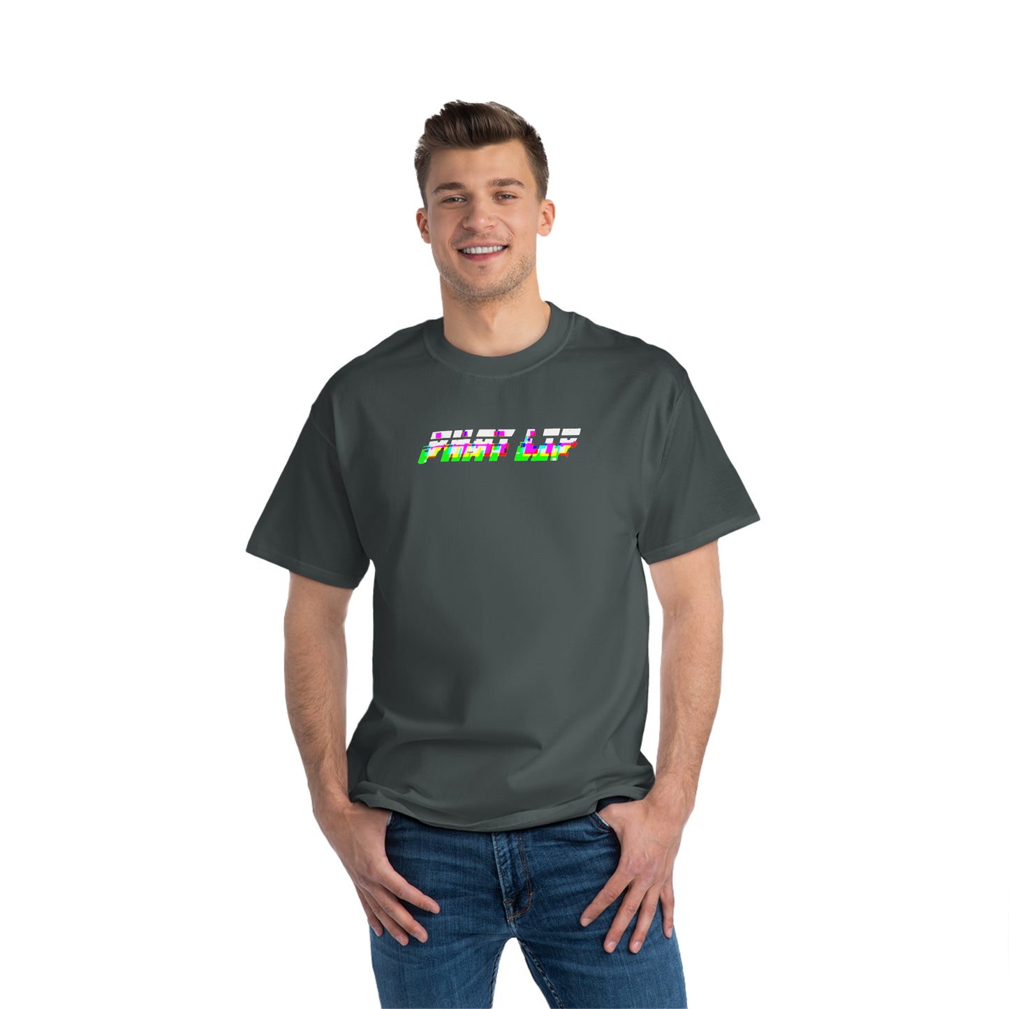 Glitched PLM Font Logo Beefy-T®