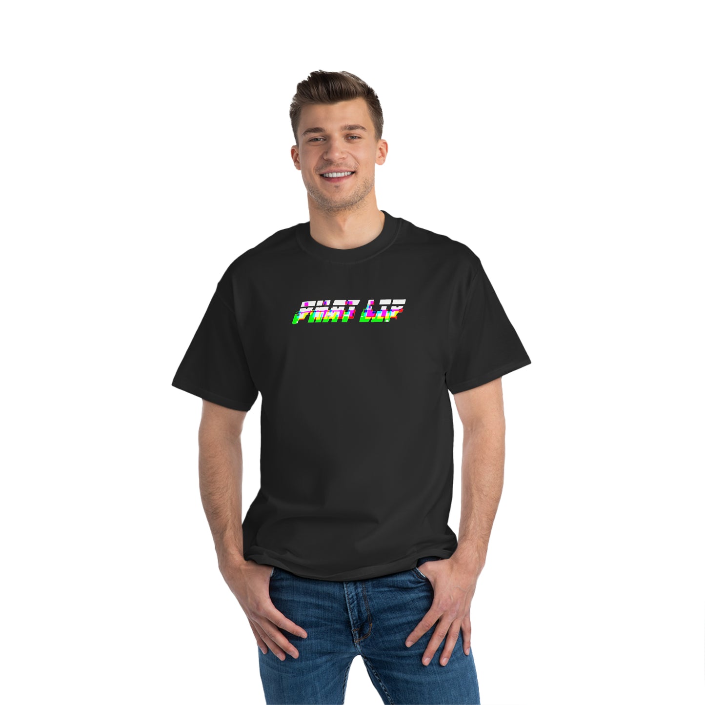 Glitched PLM Font Logo Beefy-T®